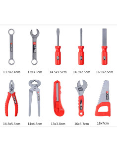 Juego de Herramientas para Niños Winbar 55 Pcs Educativo 2