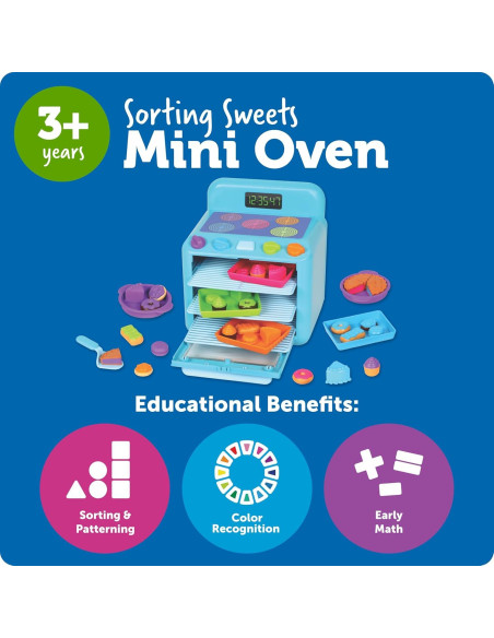 Horno Mini de Clasificación de Dulces Learning Resources 56 Piezas