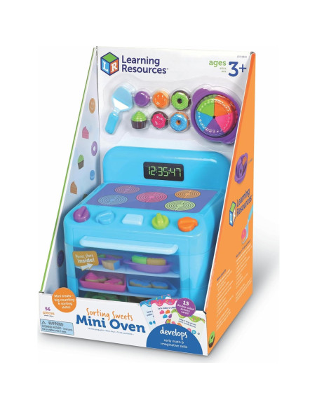 Horno Mini de Clasificación de Dulces Learning Resources 56 Piezas