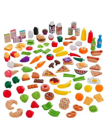 Set de Comida de Juego KidKraft Tasty Treats 115 Piezas