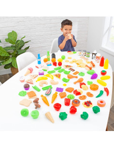 Set de Comida de Juego KidKraft Tasty Treats 115 Piezas 2