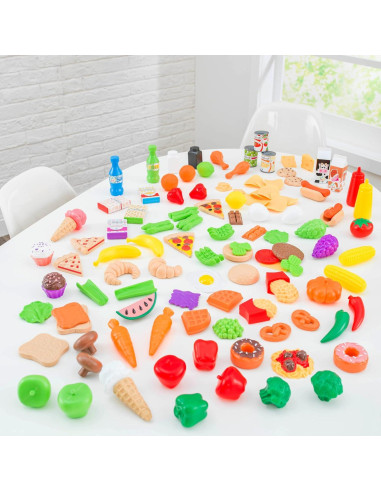 Set de Comida de Juego KidKraft Tasty Treats 115 Piezas