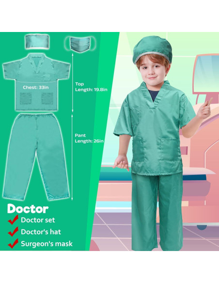 Disfraces de Juego de Roles LOYO para Niños 3-8 Años