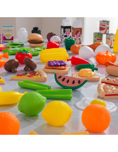 Set de Comida de Juego KidKraft Tasty Treats 115 Piezas