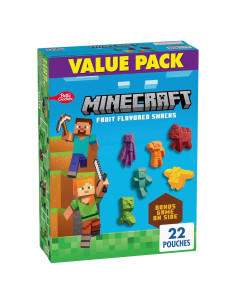 Snacks de Frutas Saborizadas Betty Crocker Minecraft 500 g