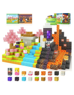 Bloques Magnéticos Coodoo 84 Piezas Juguete Sensorial 3+