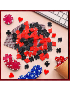 200 Mini Figuras de Resina Wesiti para Decoración de Pasteles 2