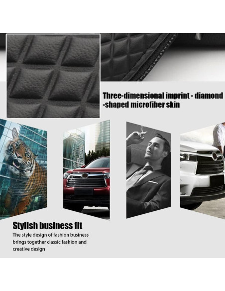 Funda para Llave de Auto BELOMI de Cuero Genuino Marrón