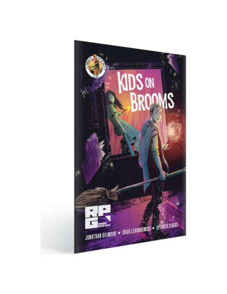 Juego de rol Kids on Brooms Renegade para 2-6 jugadores