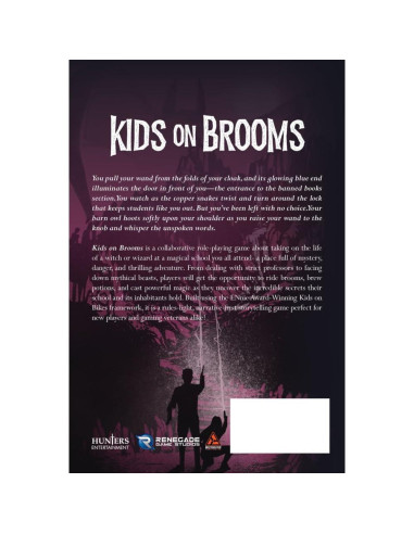 Juego de rol Kids on Brooms Renegade para 2-6 jugadores