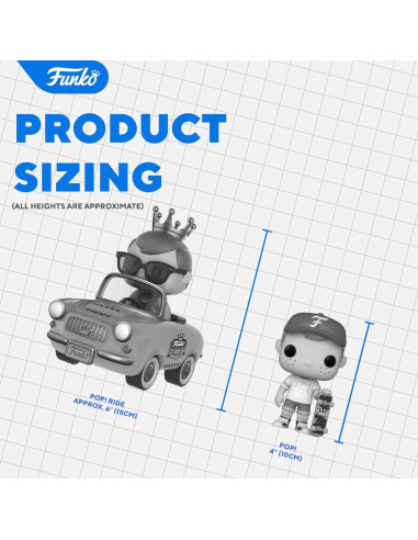 Figura Funko POP Rides Tanya McQuoid en Scooter 10.5 cm