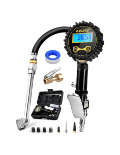 Inflador de Neumáticos Digital AZUNO TIG200D con Manómetro