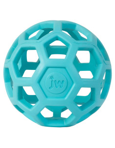 JW Pet Hol-ee Roller Juguete Puzzle para Perros Mediano Azul