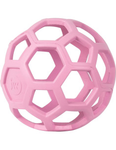 JW Pet Hol-ee Roller Juguete para Perros Grande Rosa 2