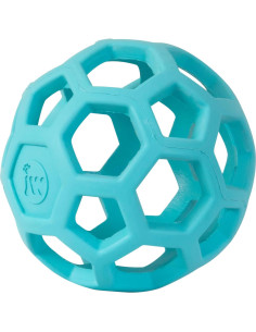 JW Pet Hol-ee Roller Juguete Puzzle para Perros Mediano Azul 2