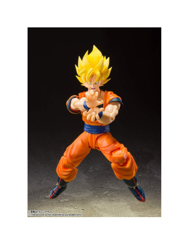 Figura de Acción S.H.Figuarts Goku Super Saiyan 14 cm Bandai