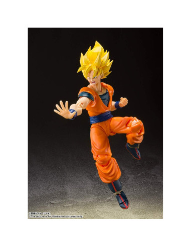 Figura de Acción S.H.Figuarts Goku Super Saiyan 14 cm Bandai