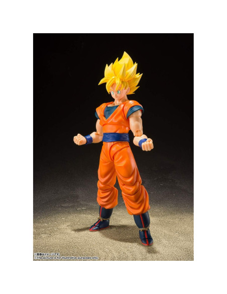 Figura de Acción S.H.Figuarts Goku Super Saiyan 14 cm Bandai