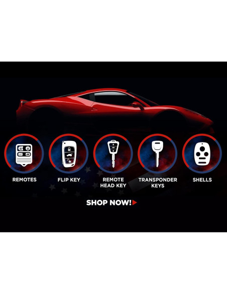 Carcasa de Llave Honda USARemote 3 Botones Sin Corte