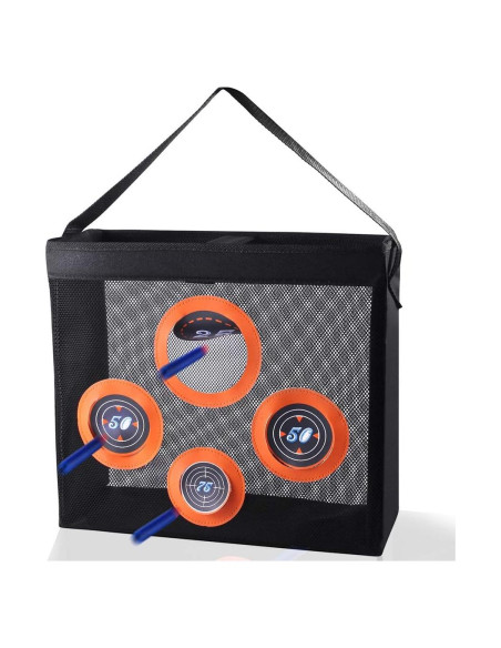 Bolsa de Malla Hely Cancy para Dardos Nerf 34x12x30cm