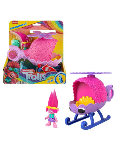 Helicóptero de Poppy Fisher-Price Imaginext Juguete 3+ Años