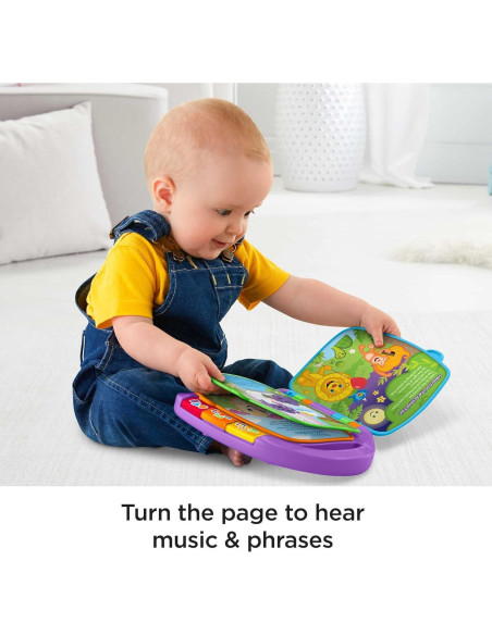 Libro Musical de Aprendizaje Fisher-Price Rimas 6+ Meses