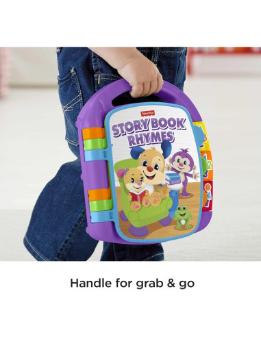 Libro Musical de Aprendizaje Fisher-Price Rimas 6+ Meses