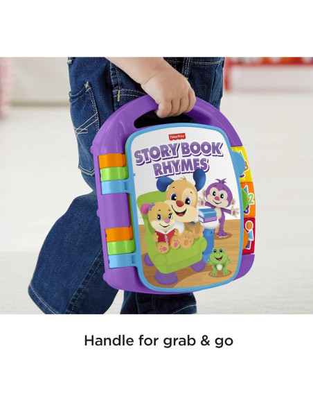 Libro Musical de Aprendizaje Fisher-Price Rimas 6+ Meses