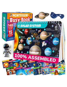 Libro Ocupado Montessori QUOKKA para Niños 3-5 Años