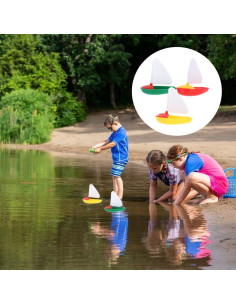 Set de Juguetes de Barcos Toyvian para Baño 3 Piezas 2