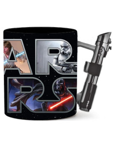 Taza Cerámica Esculpida Star Wars Silver Buffalo 590 ml