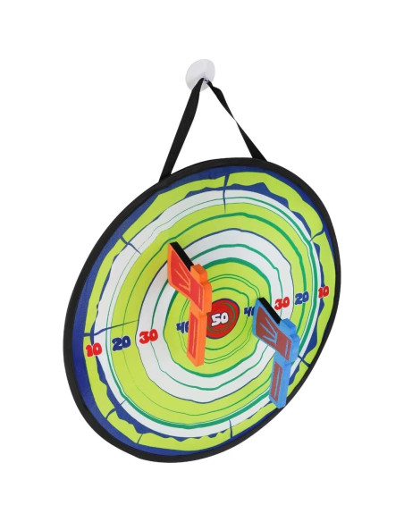 Juego de Lanzamiento de Hachas de Espuma Liberty Imports - 4 Hachas y Objetivo 55,88 cm Juego de Lanzamiento de Hachas de Espuma Liberty Imports - 4 Hachas y Objetivo 55,88 cm