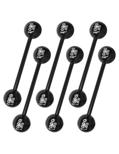 Mancuernas Inflables Gigantes LIYDE - 6 Pcs Decoración Fiesta