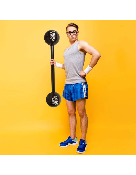 Mancuernas Inflables Gigantes LIYDE - 6 Pcs Decoración Fiesta