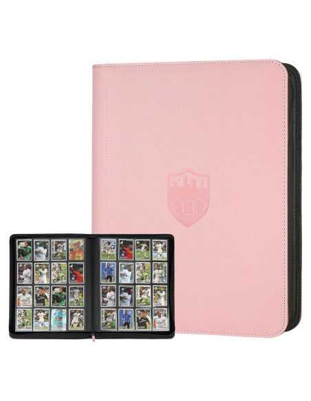 Carpeta de Tarjetas GERMUN 16 Bolsillos Rosa Premium Carpeta de Tarjetas GERMUN 16 Bolsillos Rosa Premium