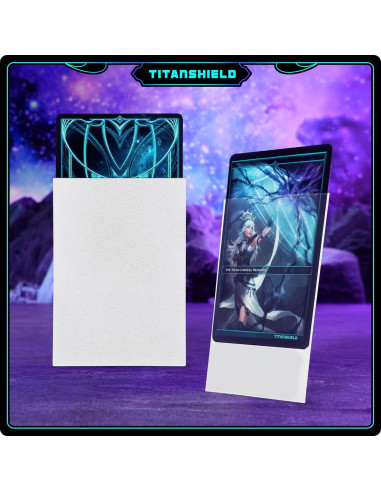 Fundas Protectoras TitanShield 150 Unidades Blanca 6,35x8,89cm
