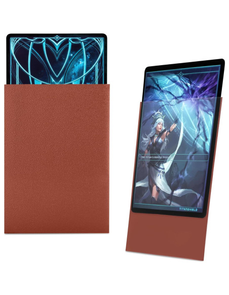 Fundas de Cobre TitanShield 150 para Cartas 66x91mm