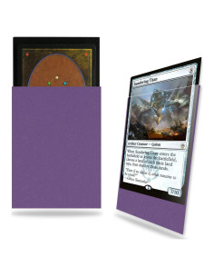 Mangas para Cartas Fabmaker Moradas 200 Piezas 66.5x91mm