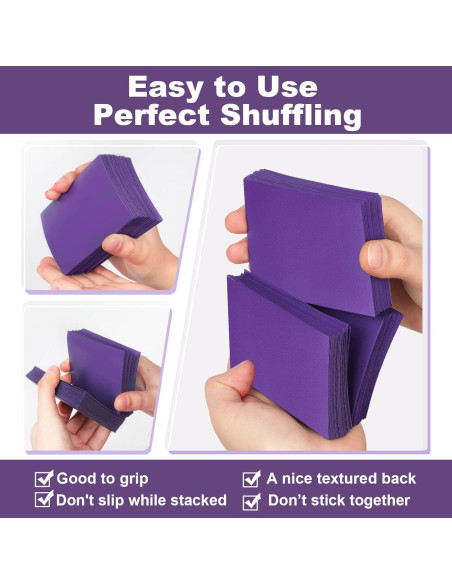 Mangas para Cartas Fabmaker Moradas 200 Piezas 66.5x91mm