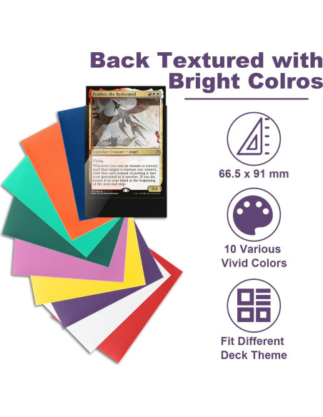 Mangas para Cartas Fabmaker Moradas 200 Piezas 66.5x91mm