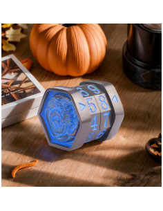 Contador de Vida MTG UONUOT Metal 3.4x3.5cm Negro-Azul 2