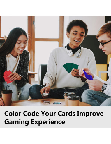 120 Fundas para Cartas Fabmaker 66x91mm Azul