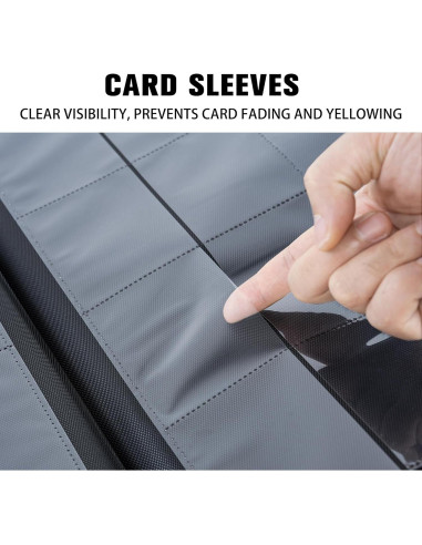 Carpeta de Tarjetas MORABTO 1000+ Pockets Amarillo