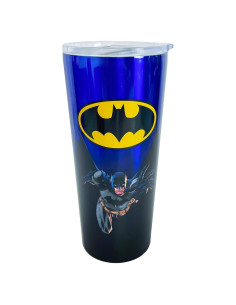 Taza de Viaje Aislada Spoontiques Batman 651 ml Acero Inoxidable