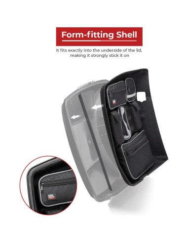 Organizador de Tapa de Paquete KEMIMOTO para Touring 2014-2025