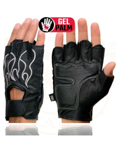 Guantes de motocicleta Milwaukee Leather SH198 con gel - Grande 2