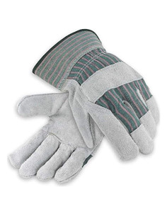Guantes de Trabajo Galeton 2114 Raya Verde 2X Grande 12 Piezas