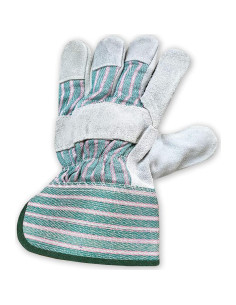 Guantes de Trabajo Galeton 2114 Raya Verde 2X Grande 12 Piezas 2