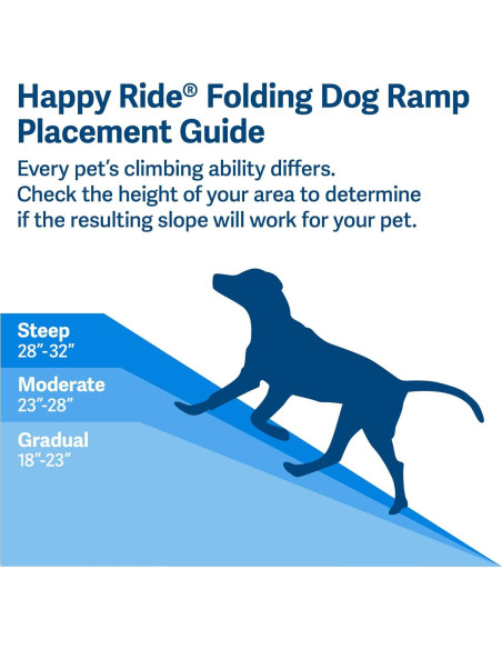 Rampa Plegable para Perros PetSafe Happy Ride 157.48 cm