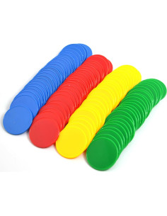 Contadores Plásticos Smartdealspro 100pcs 32mm con Caja 2